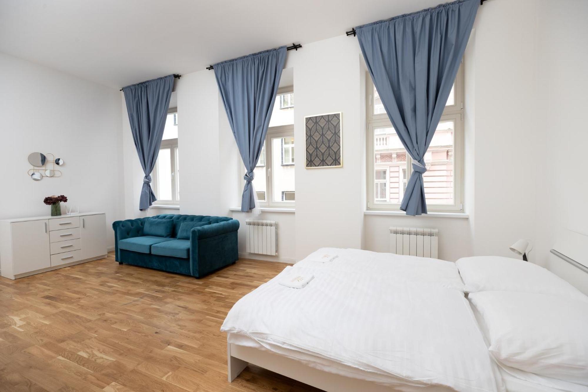 Apartment Petrska Prag Exteriör bild