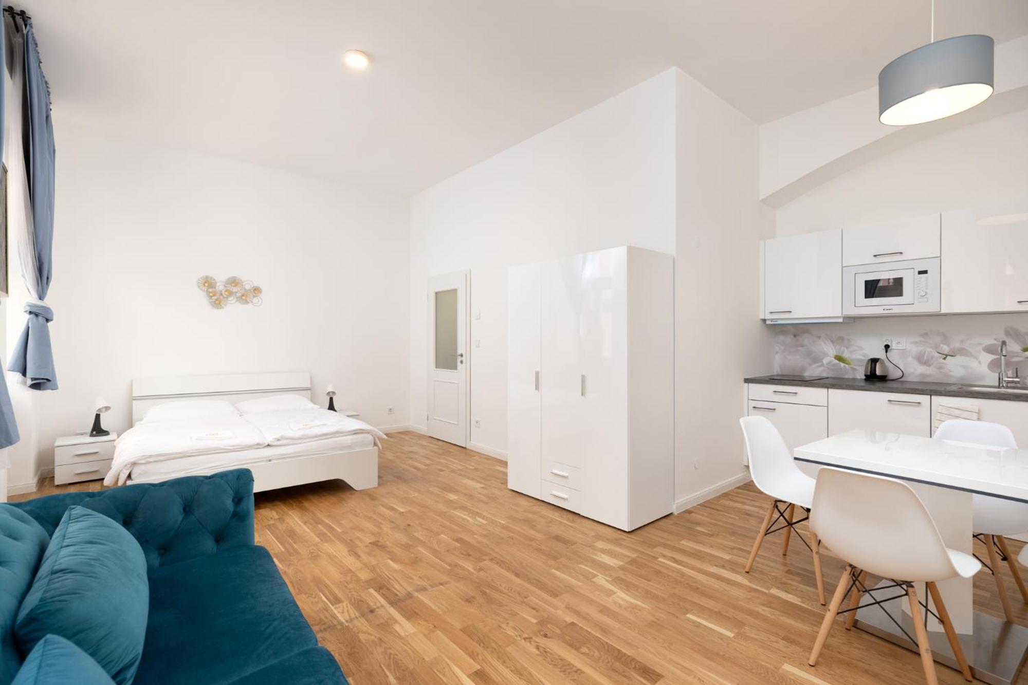 Apartment Petrska Prag Exteriör bild